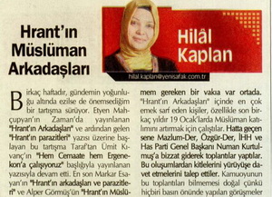 Hrant'ın Müslüman Arkadaşları