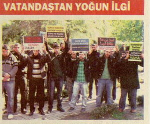 Adana'da 'Suriye' Protestosu