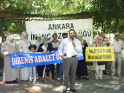Ankara'da 127. başörtüsü eylemi