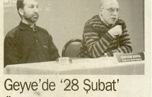 Geyve'de '28 Şubat'