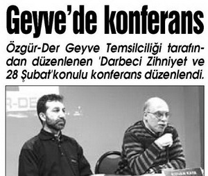 Geyve'de Konferans