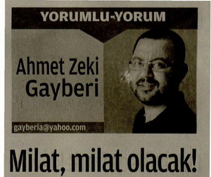 Milat milat olacak!