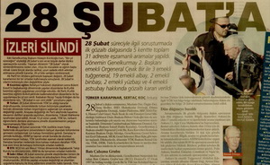 28 Şubat’a Balans Ayarı