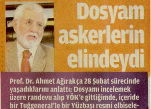 Dosyam Askerlerin Elindeydi