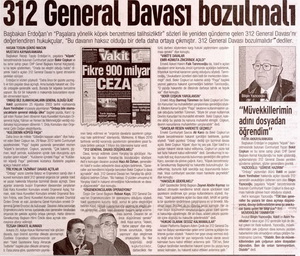 312 General Davası Bozulmalı