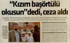 Kızım Başörtülü Okusun Dedi Ceza Aldı