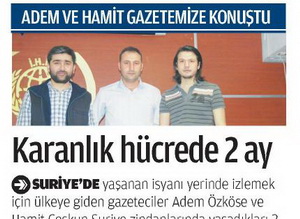Karanlık Hücrede 2 Ay