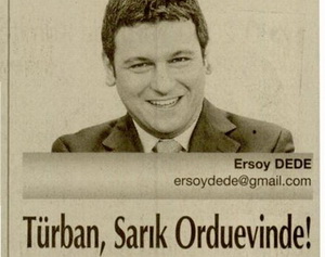 Türban, sarık Orduevinde!