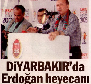 Diyarbakır'da Erdoğan Heyecanı