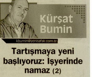 Tartışmaya Yeni Başlıyoruz: İşyerinde Namaz