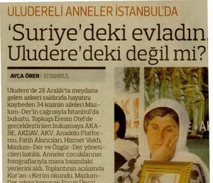 Uludereli Anneler İstanbul'da