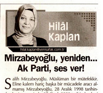 Mirzabeyoğlu, yeniden... Ak Parti, ses ver!