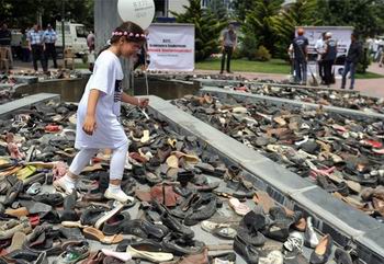 Srebrenitsada Ölüm Yolu Yürüyüşü Tamamlandı