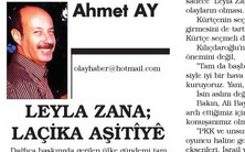 Leyla Zana; Laçika Aşitîye