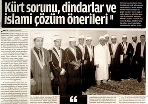 Kürt Sorunu Dindarlar ve İslami Çözüm Önerileri -2