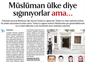 Müslüman Ülke Diye Sığınıyorlar Ama...
