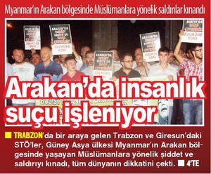 Arakan’da İnsanlık Suçu İşleniyor