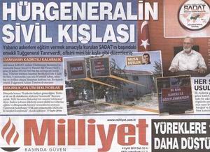 Aydınlık ve Milliyet’ten Baasçı Manşetler