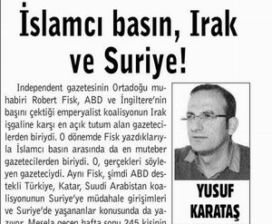 İslamcı Basın, Irak ve Suriye!