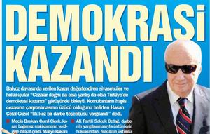 Demokrasi Kazandı