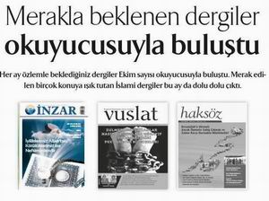 Merakla Beklenen Dergiler