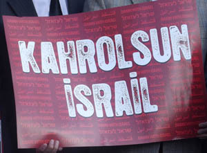 Trabzon’da Katil İsrail Protesto Edildi!