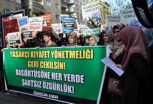 MEBin Yasakçı Genelgesi Diyarbakırda Protesto Edildi