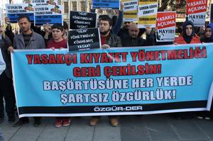 Yasakçı Genelge Trabzon’da Protesto Edildi