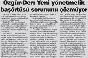 Yeni Yönetmelik Başörtüsü Sorununu Çözmüyor