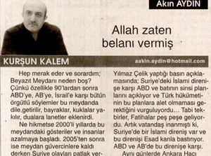 Allah Zaten Belanı Vermiş
