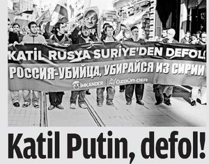 Katil Putin, Defol!