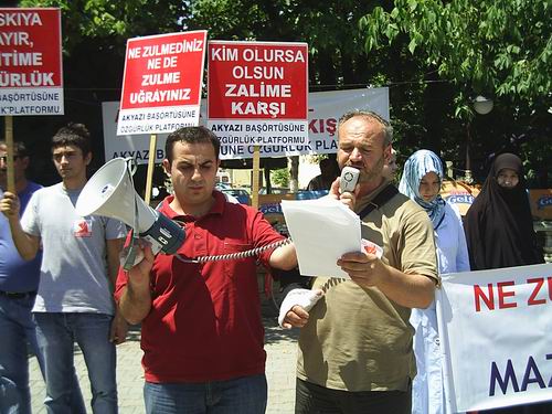 Akyazı’da 77. Başörtüsü Eylemi