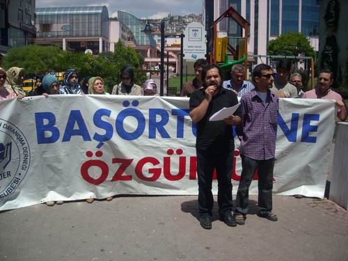 Kocaeli’de 171. Başörtüsü Eylemi