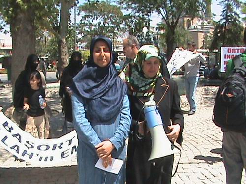Konya’da 46. Başörtüsü Eylemi