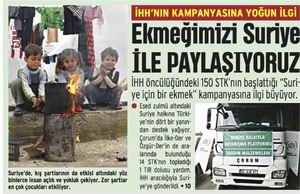 Ekmeğimizi Suriye İle Paylaşıyoruz