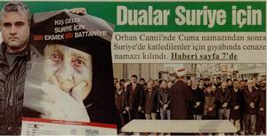 Dualar Suriye İçin