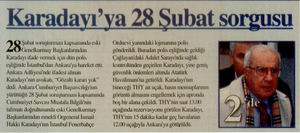 Karadayı’ya 28 Şubat Sorgusu