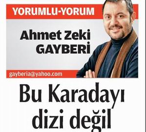 Bu Karadayı Dizi Değil
