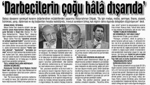 Darbecilerin Çoğu Hala Dışarıda