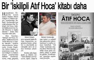 Bir İskilip Atıf Hoca Kitabı Daha