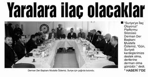 Yaralara İlaç Olacaklar