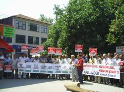 Akyazı'da 78. başörtüsü eylemi