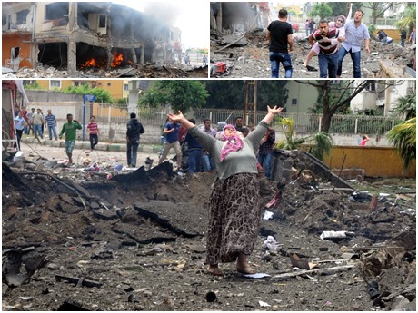 Reyhanlıda Patlama Meydana Geldi: 43 Ölü