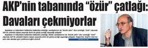 AKP’NİN TABANINDA ÇATLAĞI: ÖZÜR DAVALARI ÇEKMİYORLAR”