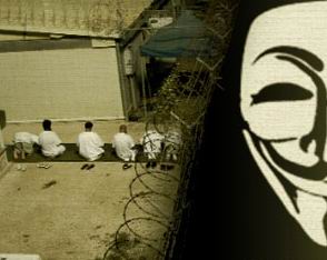 Anonymous’tan Guantanamo’yla Dayanışma
