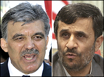 Ahmedinejad İstanbul'da
