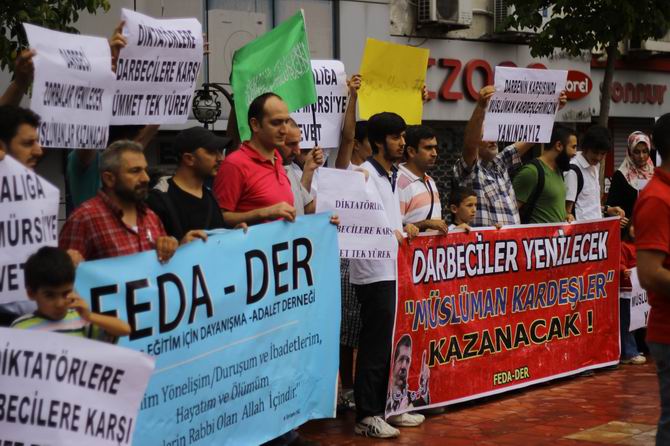 Kdz. Ereğlide Darbecilerin Katliamına Protesto