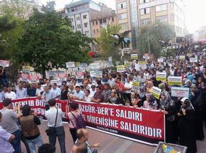 Van Özgür-Der’e Yapılan Saldırı Protesto Edildi