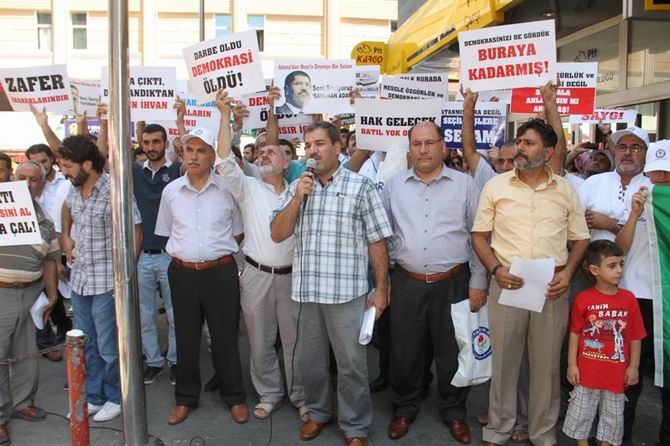 Adanalı STK’lardan Cunta Katliamına Protesto