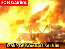 İzmir'de bomba patladı